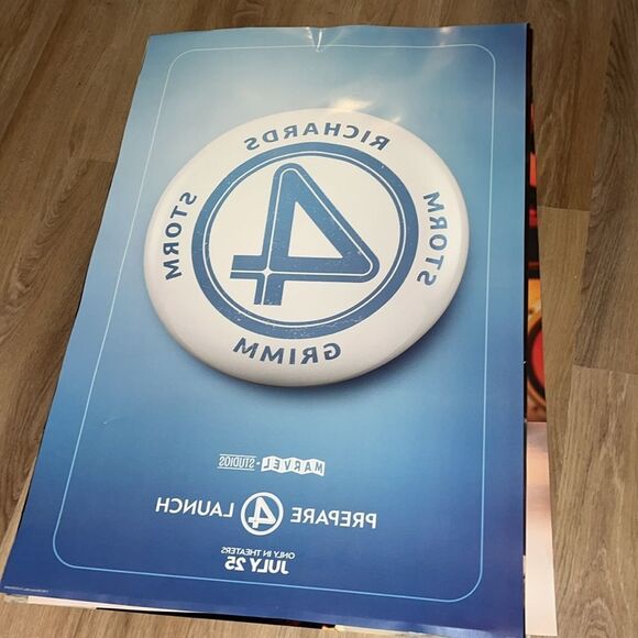 Storm Grimm Movie Poster Marvel First Steps Fantastic Four Welcome To The Family - Picture 3 of 3